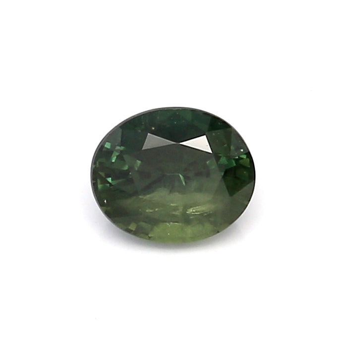 0.82 EC2 Oval Green Fancy sapphire