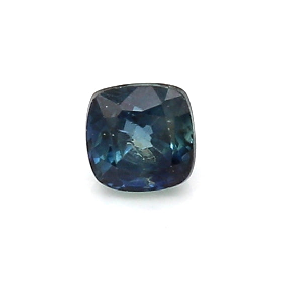 0.41 VI2 Cushion Greenish Blue Sapphire