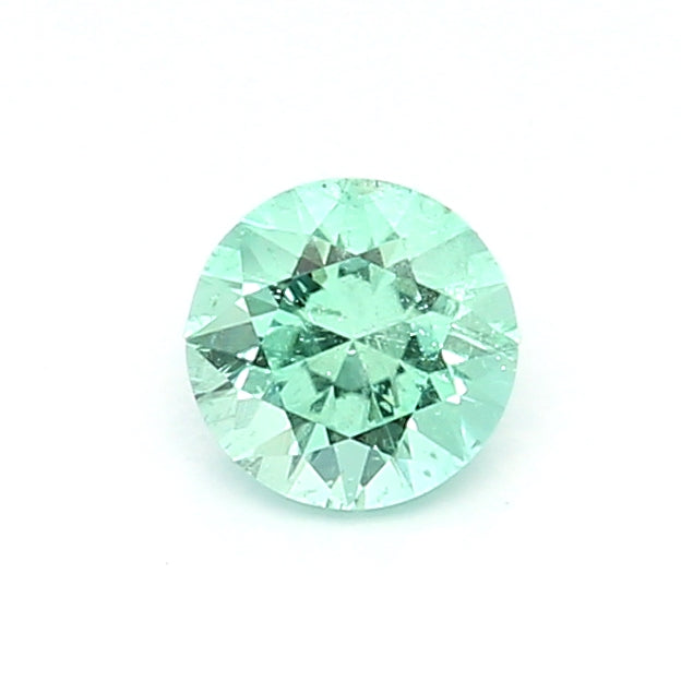 0.54 VI1 Round Bluish green Emerald