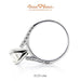 14K White Gold