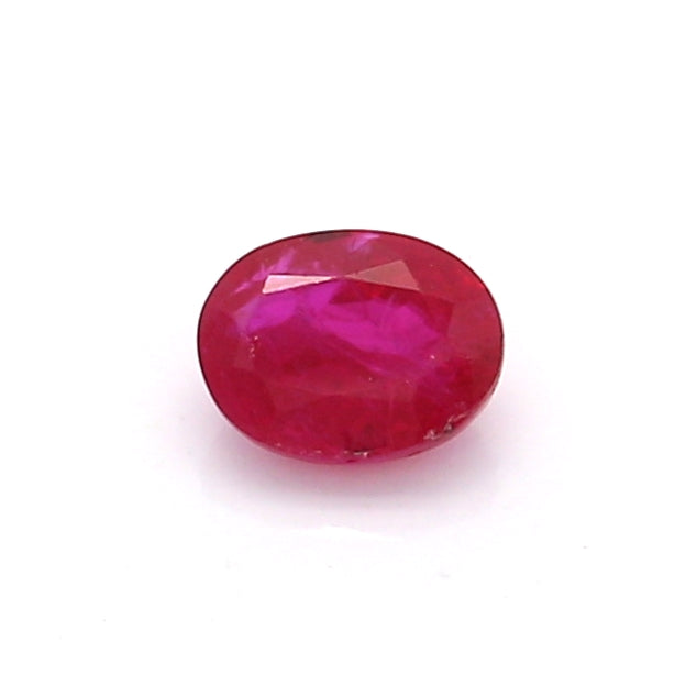 0.48 VI1 Oval Pinkish Red Ruby