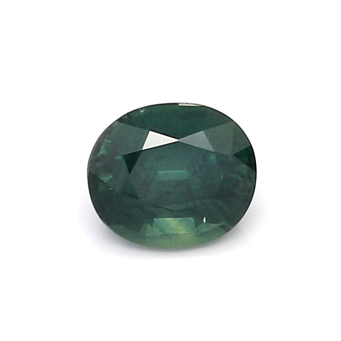 0.9 EC2 Oval Green Fancy sapphire