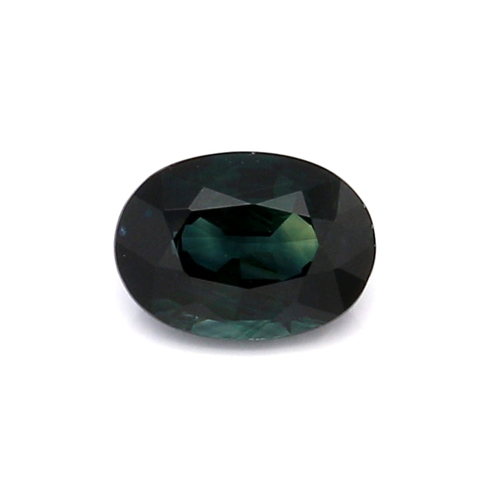 1.13 EC1 Oval Greenish Blue Sapphire