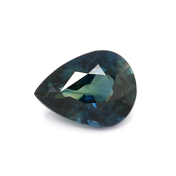 1.37 EC2 Pear-shaped Greenish Blue Sapphire