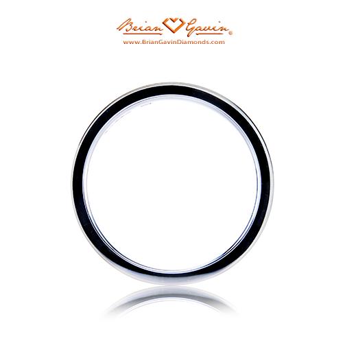 Flat Wedding - Size: 5.75 - 14k White Gold