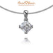 18K White Gold