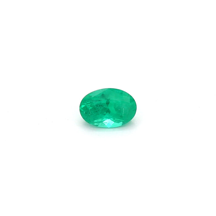 0.38 VI1 Oval Green Emerald