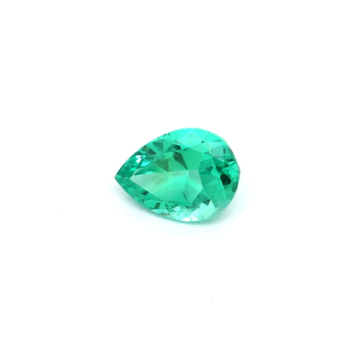 0.91 VI1 Pear-shaped Green Emerald
