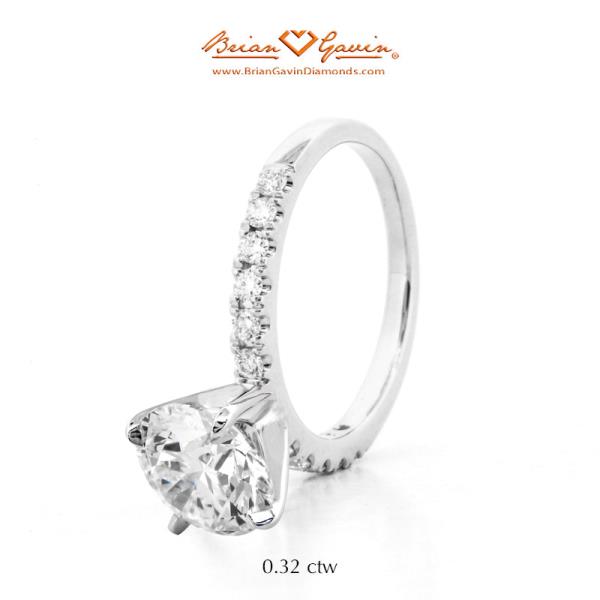 14K White Gold
