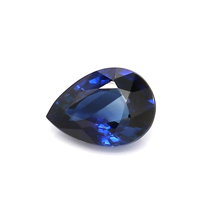 0.85 VI1 Pear-shaped Blue Sapphire