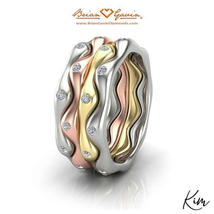 Platinum, 18K White Gold, 18K Rose Gold, 18K Yellow Gold