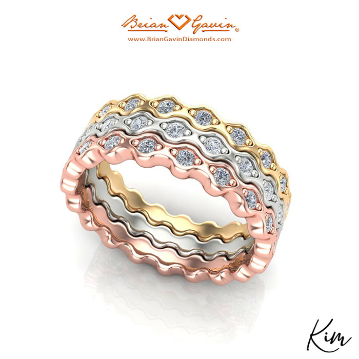 Platinum, 18K White Gold, 18K Rose Gold, 18K Yellow Gold