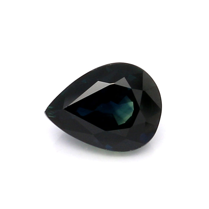 1.5 EC1 Pear-shaped Greenish Blue Sapphire