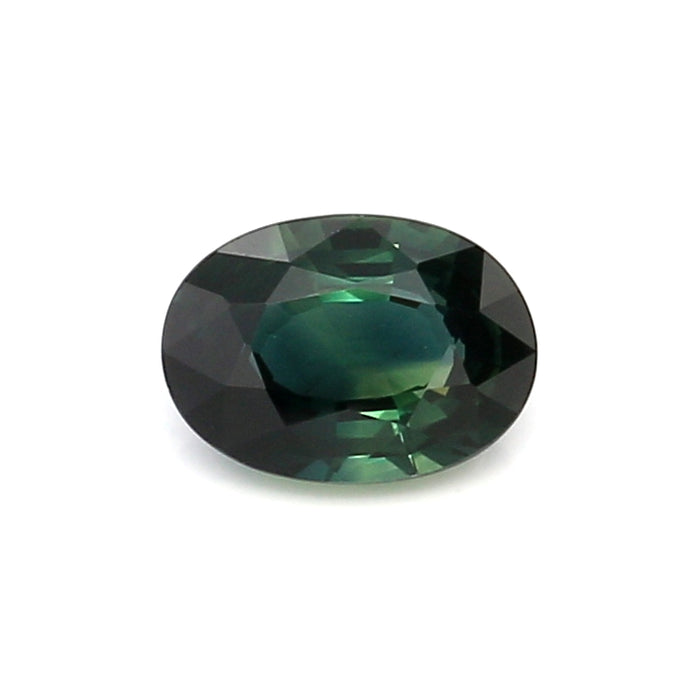 0.93 VI1 Oval Bluish green Fancy sapphire