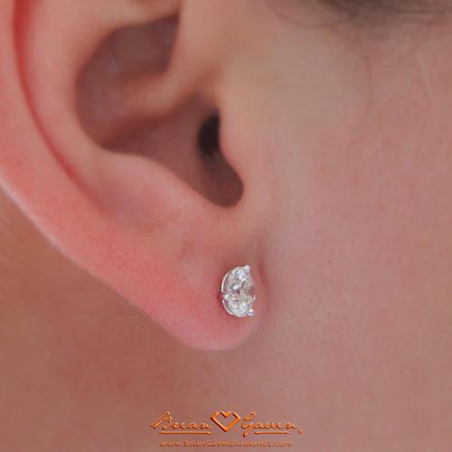 18K White Gold