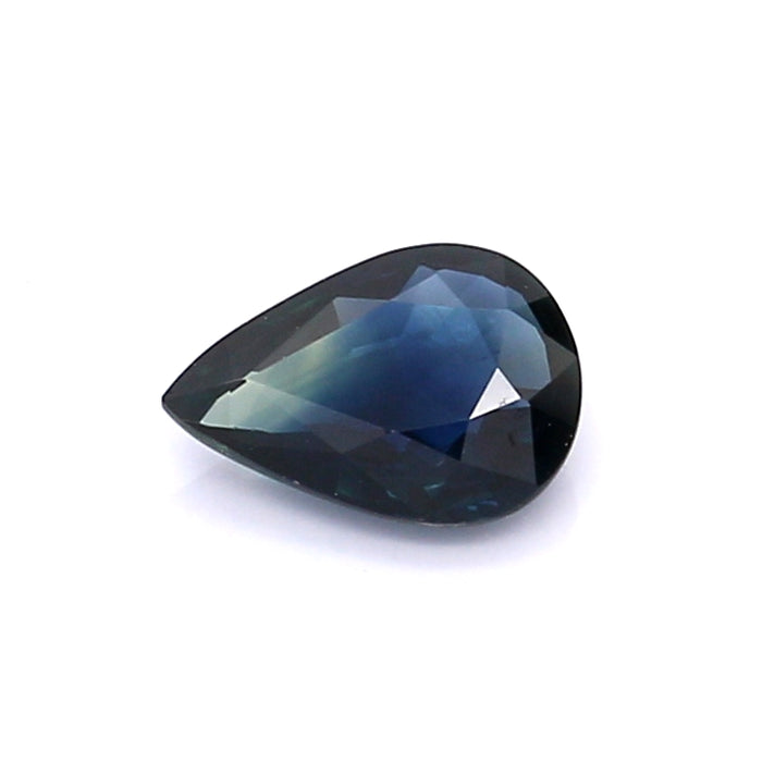 0.74 EC1 Pear-shaped Greenish Blue Sapphire