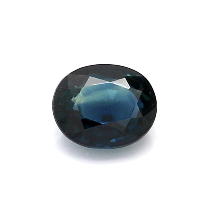 0.93 EC1 Oval Greenish Blue Sapphire