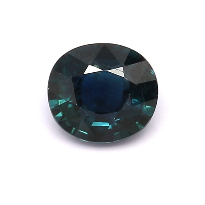 1.35 VI1 Oval Greenish Blue Sapphire