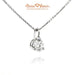 18K White Gold