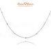 14K White Gold