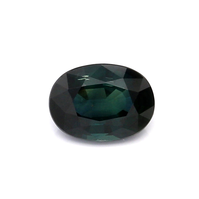 1 EC2 Oval Greenish Blue Sapphire