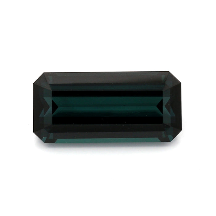 4.93 EC1 Octagon Greenish Blue Tourmaline