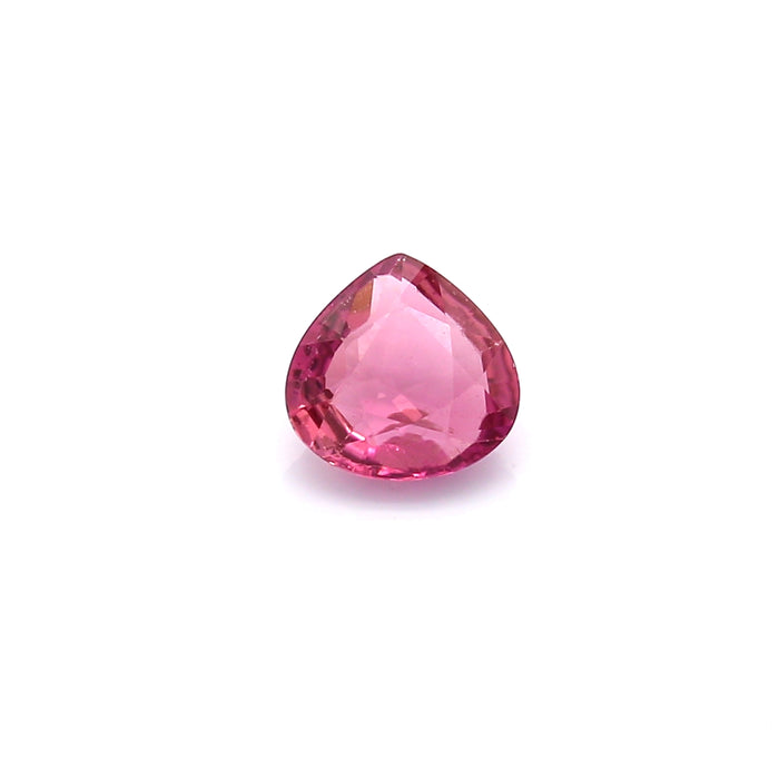 0.85 EC2 Pear-shaped Purplish Pink Tourmaline