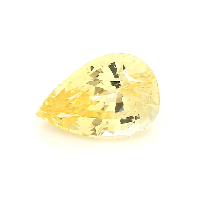 2.75 EC1 Pear-shaped Yellow Fancy sapphire