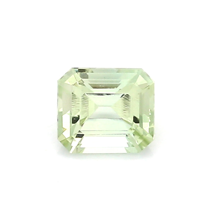 0.67 EC1 Octagon Yellowish Green Tourmaline