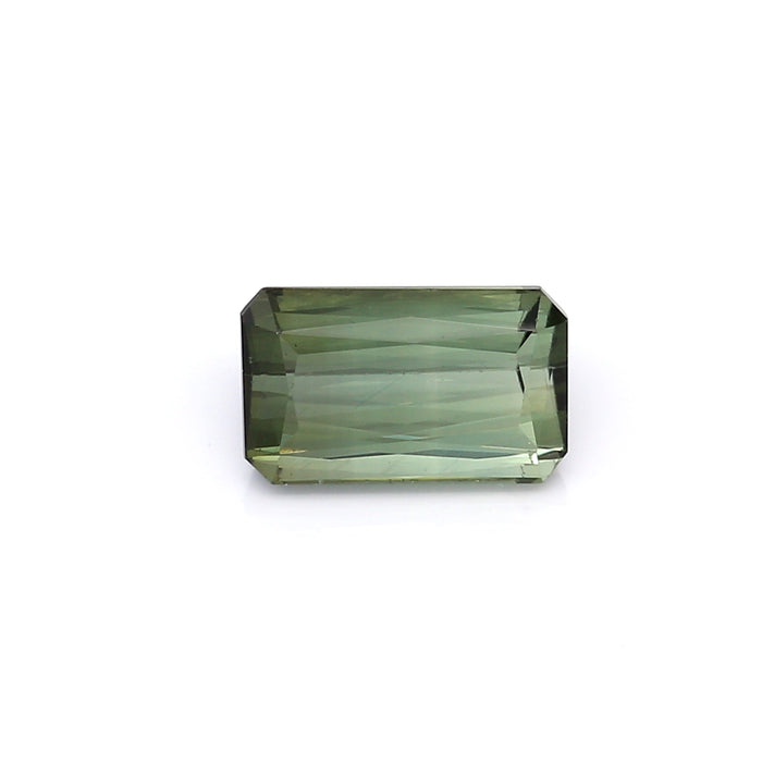 2.18 EC1 Octagon Yellowish Green Tourmaline