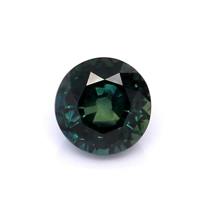 1 EC1 Round Bluish green Fancy sapphire