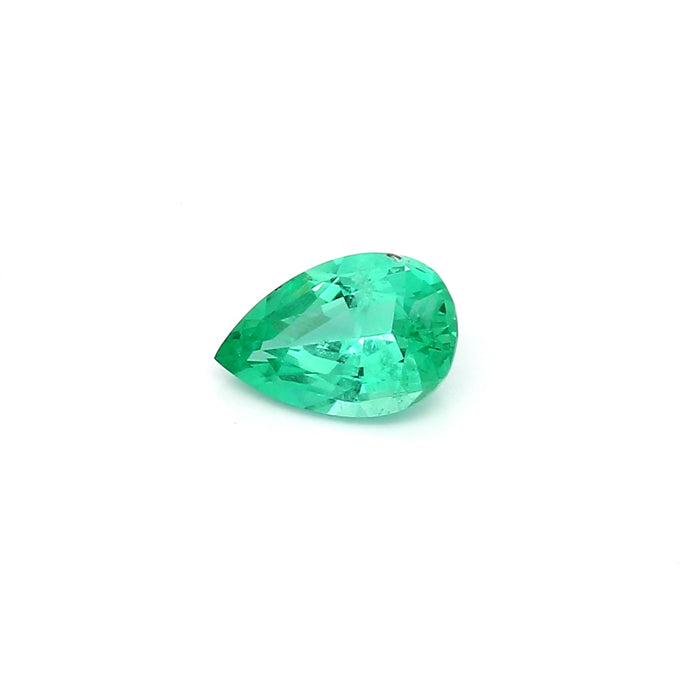 0.67 VI1 Pear-shaped Green Emerald