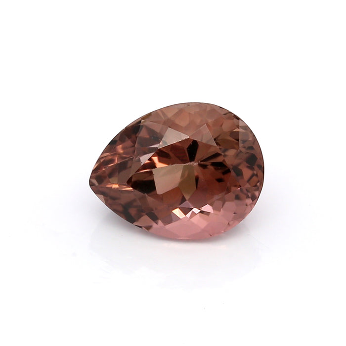 4.15 EC1 Pear-shaped Orangy Pink Tourmaline