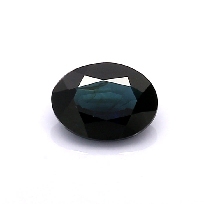 0.88 VI1 Oval Greenish Blue Sapphire