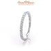 18K White Gold