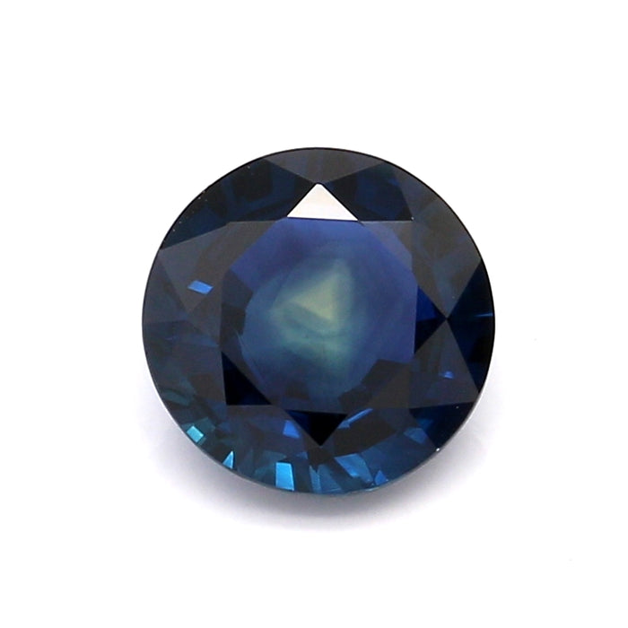 1.95 EC2 Round Greenish Blue Sapphire