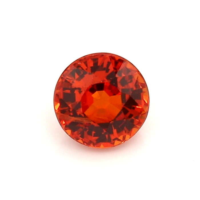 1.2 VI1 Round Orange Fancy sapphire