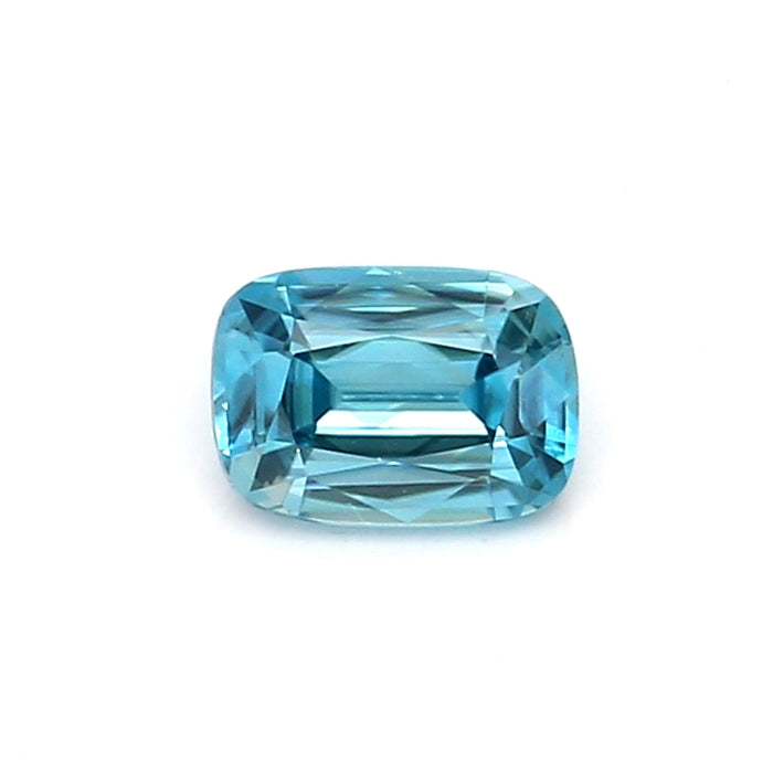 0.84 EC1 Cushion Blue Zircon