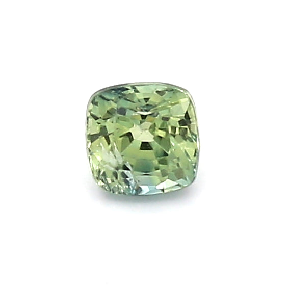 0.44 VI1 Cushion Bluish green Fancy sapphire