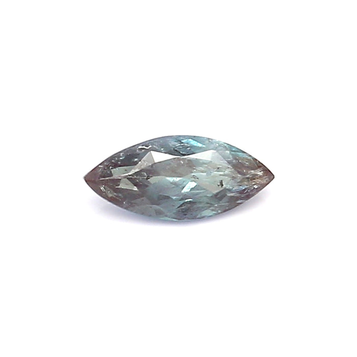 0.43 VI2 Marquise Bluish green / Purple Alexandrite