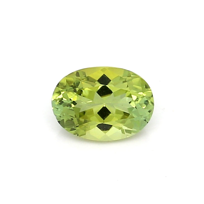 0.62 VI1 Oval Yellowish Green Tourmaline