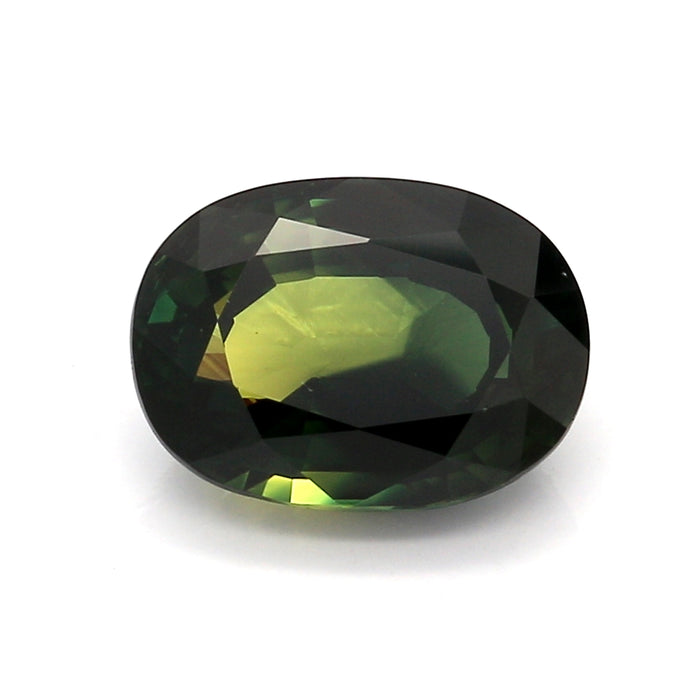 5 EC1 Oval Yellowish Green Fancy sapphire