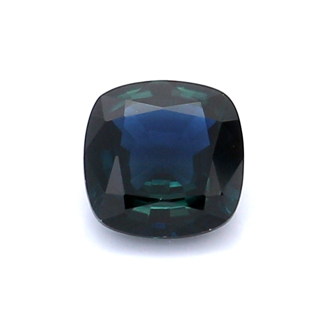 0.85 EC2 Cushion Greenish Blue Sapphire