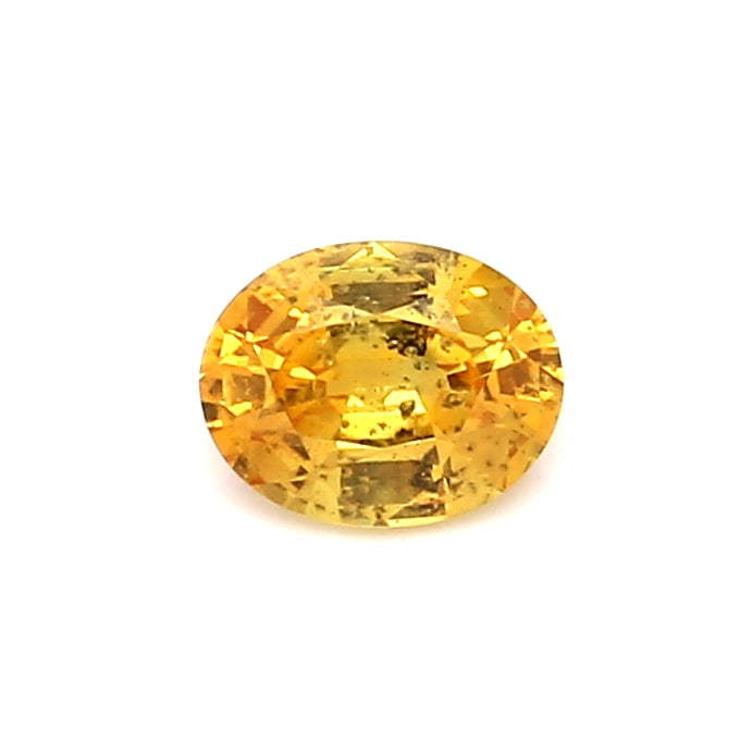 0.59 EC2 Oval Orangy Yellow Fancy sapphire