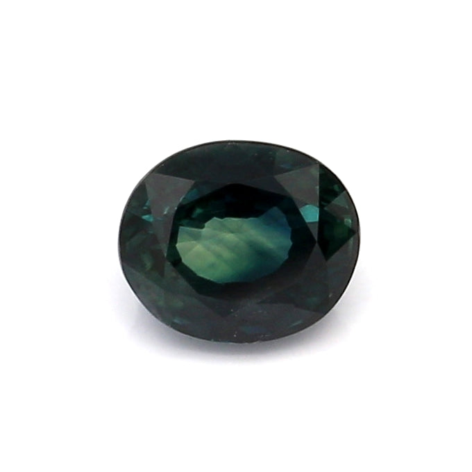 1.11 EC1 Oval Greenish Blue Sapphire