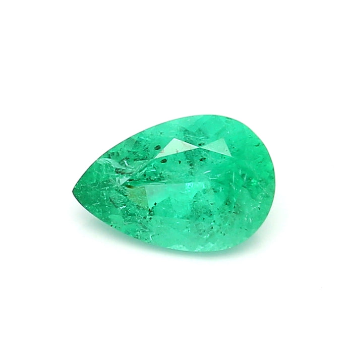 1.01 VI2 Pear-shaped Green Emerald