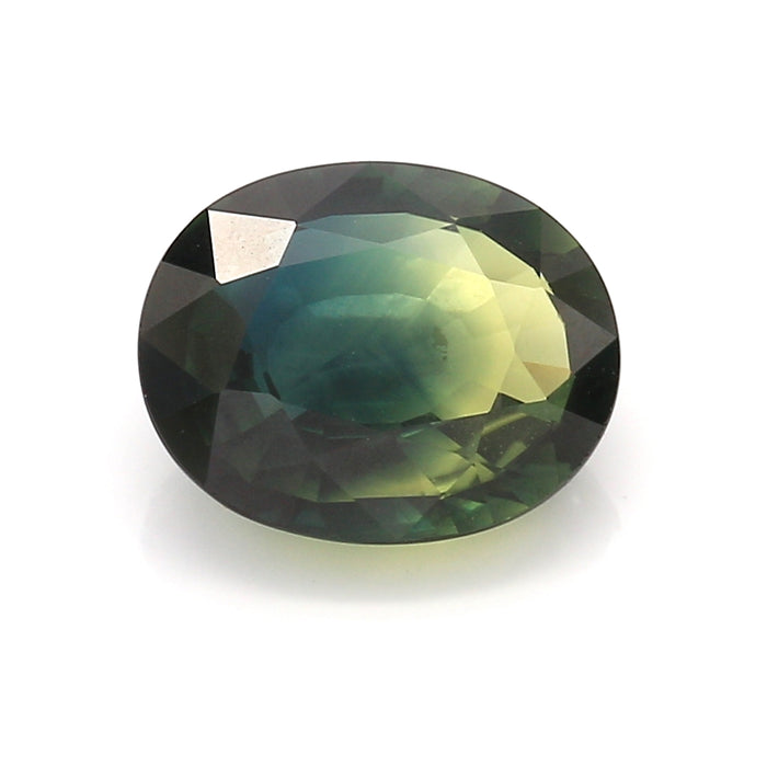 3.82 EC2 Oval Bluish green Fancy sapphire