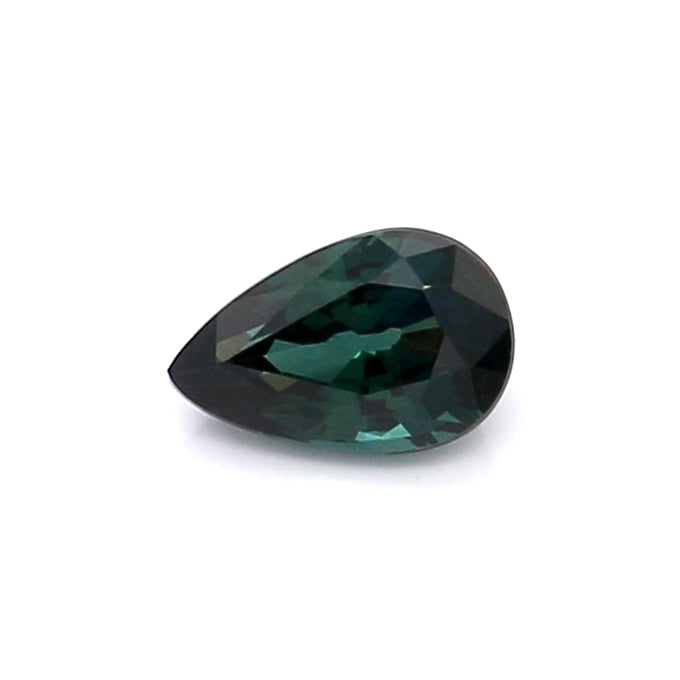 0.6 EC1 Pear-shaped Greenish Blue Sapphire