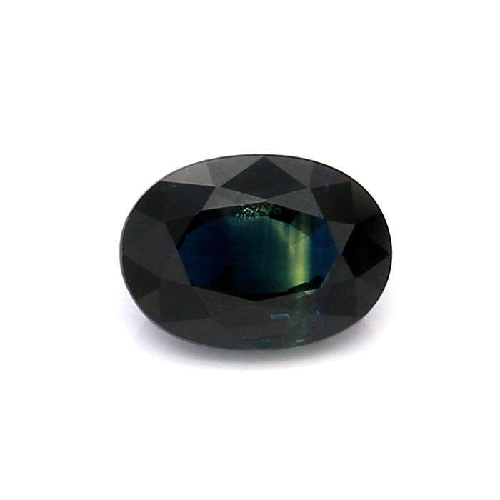 1.21 EC2 Oval Greenish Blue Sapphire