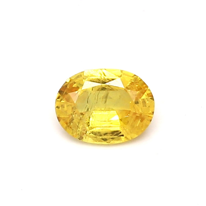 0.49 EC2 Oval Yellow Fancy sapphire